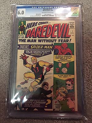Daredevil 1 1964 CGC 60 Off White to White Pages Origin  1st appearance