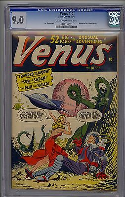 VENUS  10  CGC  90  VFNM   VERY COOL HORRORSCIFI COVER CHECK IT OUT