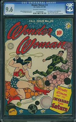 Wonder Woman 10 CGC 96 SINGLE HIGHEST GRADED