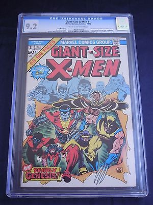 MARVEL COMICS GIANTSIZE XMEN 1 1975 CGC 92 1st NEW TEAM  NIGHTCRAWLERSTORM