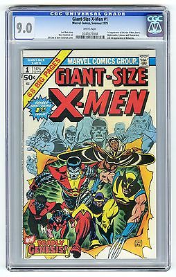 Giant Size XMen 1  CGC 90  White Pages  First Appearance New XMen