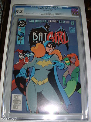 BATMAN ADVENTURES 12 CGC 98 NMMT WP KEY 1st HARLEY QUINN DC1993 SUICIDE SQUAD