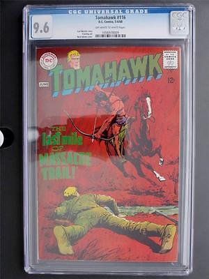 Tomahawk 116 DC 1968 NEAR MINT CGC 96 NM 1st Neal Adams  HIGHEST GRADE