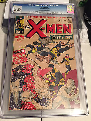 XMEN 1 CGC 50 CROW 1963