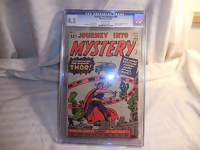 Journey Into Mystery 83 862 CGC Graded to 45 1ST Thor 