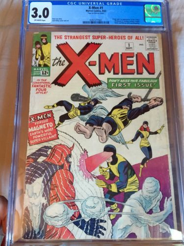 Xmen 1 Cgc 30 New Case First Appearance Magneto And The Good Guys To  