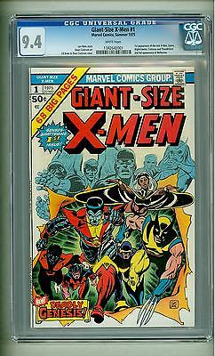 GIANT SIZE XMEN 1 CGC 94 WHITE PAGES FIRST NEW XMEN 1975