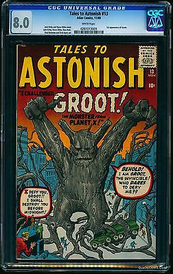 Tales To Astonish 13 CGC VF 80 OffWhite   giant ant man hulk