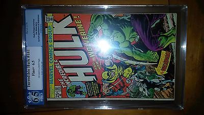 The Incredible Hulk 181 PGX CGC 65 First Full Wolverine Appearance MVS complete