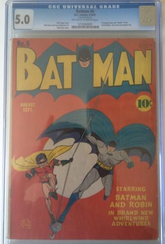 Batman 6 Dc Comics 891941 Cgc 50