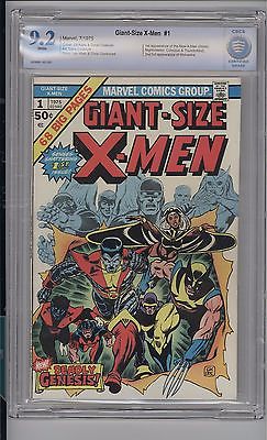 GIANT SIZE XMEN 1  CBCS SIMILAR TO CGC 92  NM  1ST APPEARANCE OF NEW XMEN