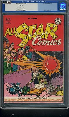 All Star 31 CGC 85 Off WhiteWhite Pages 