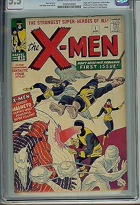 XMEN 1 CGC 55 COW Stan Lee Jack Kirby Sept 1963 1st Cyclops 1st Magneto