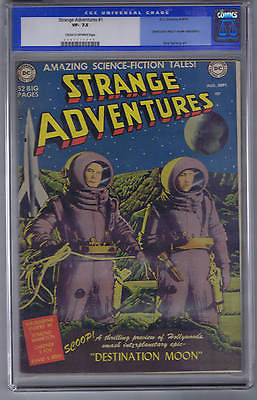 Strange Adventures 11950 Destination Moon adapt CGC 75 VERY FINE 