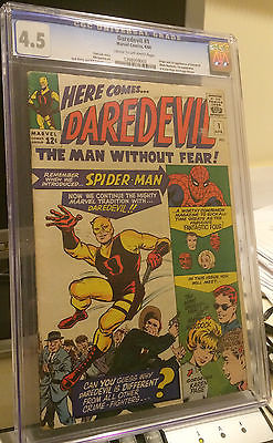 Daredevil 1 CGC 45 Sharp copy with nice colors