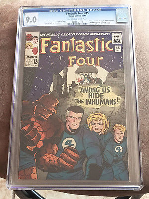 Fantastic Four 45 CGC 90 Looks 94 Original Owner