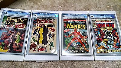 Package Deal Iron Man 55 FF 66  67 and Marvel Premiere 1 All CGC