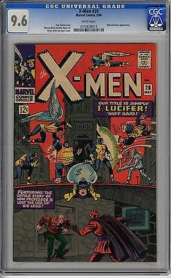 XMEN 20 original 1963 CGC 96 WHITE PGS Blob  Unus SILVER AGE FREE SHIP