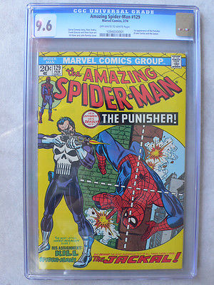 Amazing SpiderMan 129 CGC 96 1st Punisher HIGH GRADE