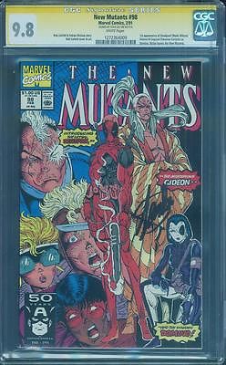 New Mutants 98 CGC 98 SS Stan Lee Signed 1st Deadpool Movie Rob Liefeld art