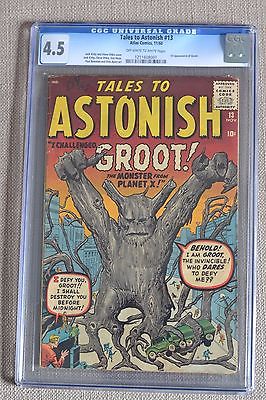 Tales To Astonish 13 CGC 45 1st GROOT 1960 rare Marvel Guardians of the Galaxy