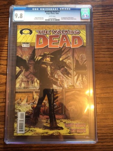 The Walking Dead Issue 1 CGC Graded 98