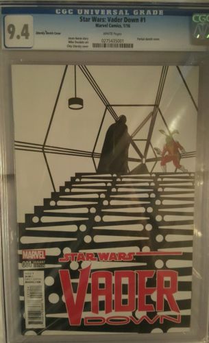 STAR WARS VADER DOWN CGC 94  RAREST STAR WARS BOOK EVER  SUPER HARD TO FIND