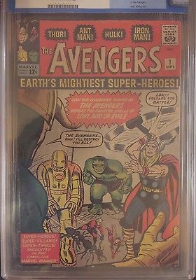 Avengers 1 CGC 35 VG