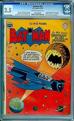 Batman 59 CGC 35  1st Deadshot