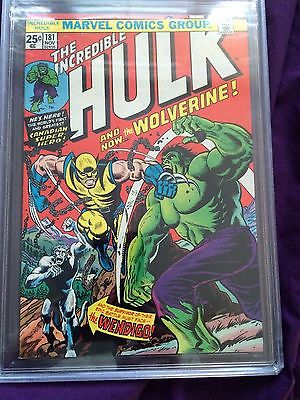 The Incredible Hulk 181  CGC 90  Holy Grail  A must own 1st Wolverine