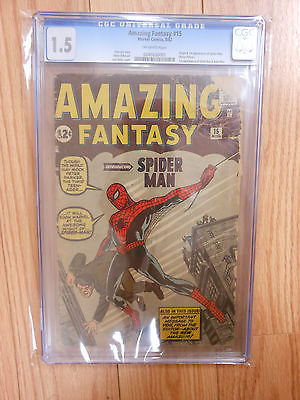 Amazing Fantasy 15 cgc 15