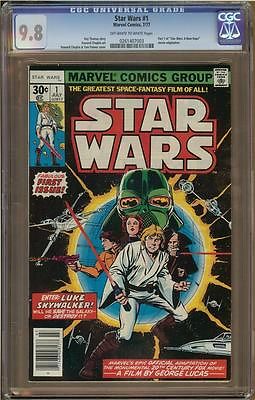 Star Wars 1 CGC 98 1977 