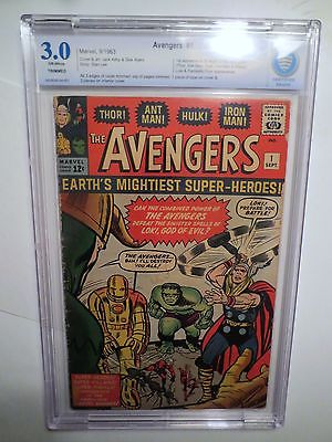 AVENGERS  1 CBCS 30  not cgc Read Label HOT BOOK Thor Iron Man Hulk