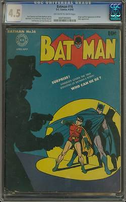 BATMAN 16  1st Alfred  CGC