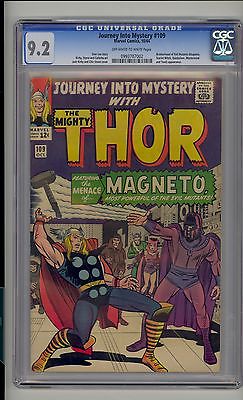 Journey into Mystery 109 CGC 92 NM Thor Unrestored Marvel Magneto Quicksilver