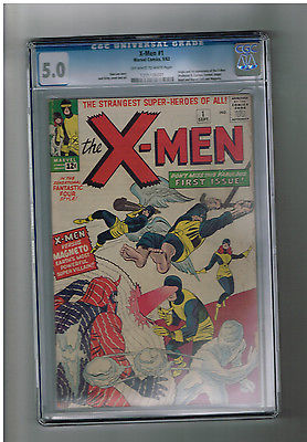 UNCANNY XMEN v1 1 CGC Grade 50 Super Silver Age classic from Marvel
