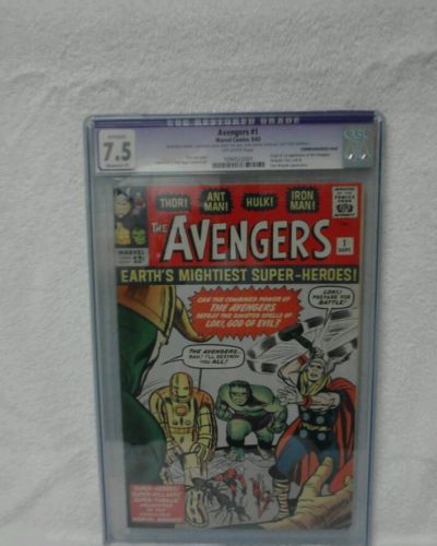 The Avengers 1 Sep 1963 Marvel CGC Apparent 75 Restored