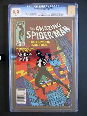 Amazing SpiderMan 252 MARVEL 1984 MINT CGC 99 MT  1st App black costume