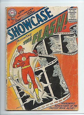 Showcase 4 CGC 15  First silver age FLASH start of the Silver Age