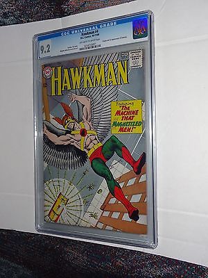 Hawkman 4 CGC 92 OWW 1st Appearance of Zatanna
