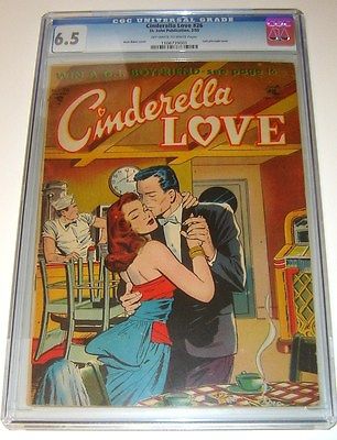 CINDERELLA LOVE 26 CGC 65 CLASSIC MATT BAKER COVER 1955 ST JOHN GGA GOOD GIRL