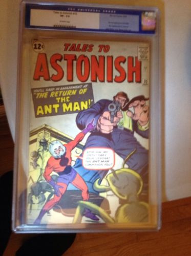 Tales To Astonish 35 2nd App Of Ant Man Cgc 75 1st In Costume