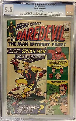 DAREDEVIL  1 CGC 55 ORIGIN AND 1ST APPEARANCE OF DAREDEVIL