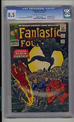 Fantastic Four 52 Jul 1966 Marvel CGC 85 OWW pages