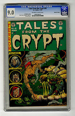 Tales from the Crypt 40 CGC 90 GAINES Pre Code Horror EC Golden Age Comic