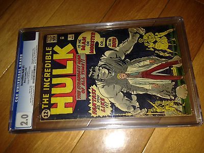 The Incredible Hulk 1 comic CGC 20  NO RESERVE  MARVELs Hottest Comic 