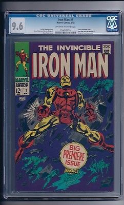 IRON MAN 1 CGC 96