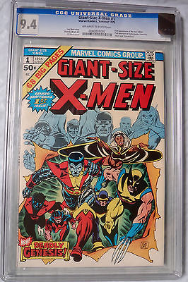 GiantSize XMen 1 1975 CGC Universal Grade NM 94 No Reserve