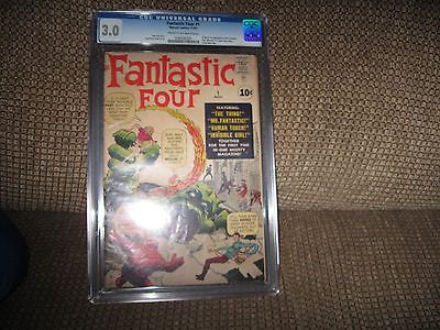 Fantastic Four 1961 1st Series 1 CGC 30GOODVERY GOOD should be higher 
