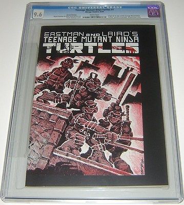 TEENAGE MUTANT NINJA TURTLES 1 2ND PRINT CGC 96 1984 MIRAGE EASTMAN LAIRD